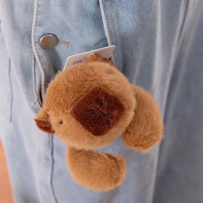 Capybara Stuffed Animal Cute Plush Doll Toy 7inch for Girls Boys Christmas (pa Capybara)