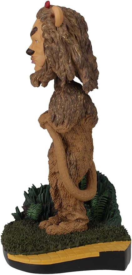 Royal Bobbles The Wizard of Oz Cowardly Lion Collectible Bobblescape Bobblehead Statue