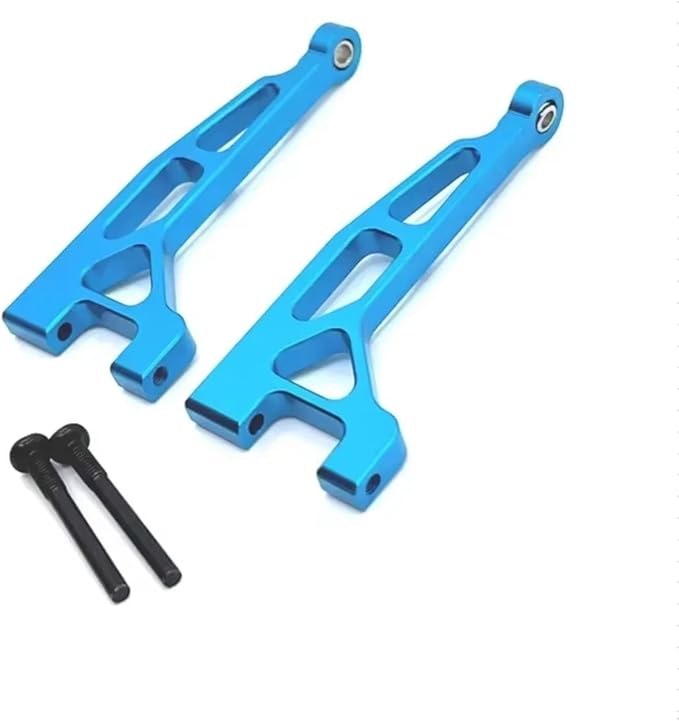 Compatible with MJX 16207 16208 16209 16210 H16 Remote-Controlled Crawler Car Upgraded Accessories Metal for Swing Arm RC Assortment(Blue)