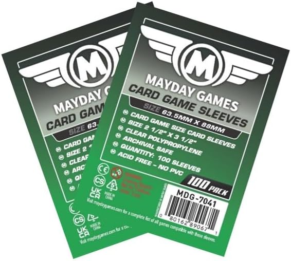 Mayday Games Imperial Settlers: Atlanteans Game Accessory- Standard Card Sleeve Bundle
