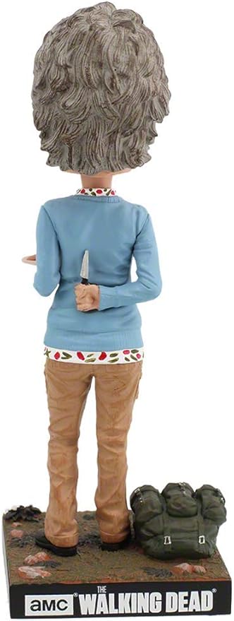 Royal Bobbles The Walking Dead Carol Peletier Bobblehead, Premium Polyresin Lifelike Figure, Unique Serial Number, Exquisite Detail