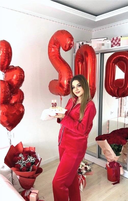 Red Number 0 Balloon 40 Inch, Large Red 0 Number Balloons, Foil Mylar Helium Balloon Birthday Party Supplies, 10 20 30 40 50 60 70 80 90 100 Birthday Anniversary 2025 Numbers Decorations