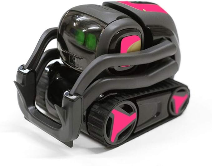 IPG for Vector Robot Face Screen Guard Decoration KIT Protector from Unexpected Attacks of Kids and Pets.Include Wheels&Body Set 7 Units Decals+2 Units Screen Protector (Pink (Gloss))