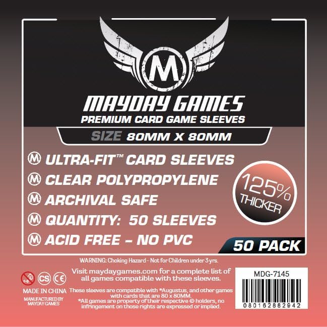Mayday Games The 7th Citadel -Premium Compatible Card Sleeve Bundle