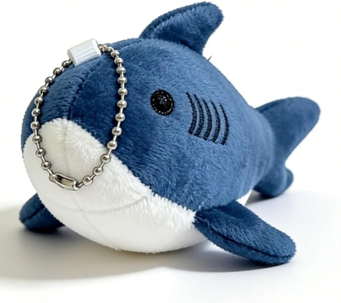 Shark Stuffed Animals Mini Plush Party Favors Birthday Children's Show Party 12 Pieces (12 Shark Bule)