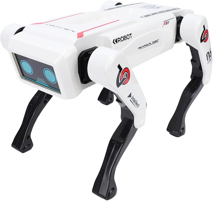 Smart Robot Dog, Interactive Programmable Tool with Voice Control and 30+ Actions, APP Coding for Kids Age 6-12, Rechargeable Mechanical Puppy