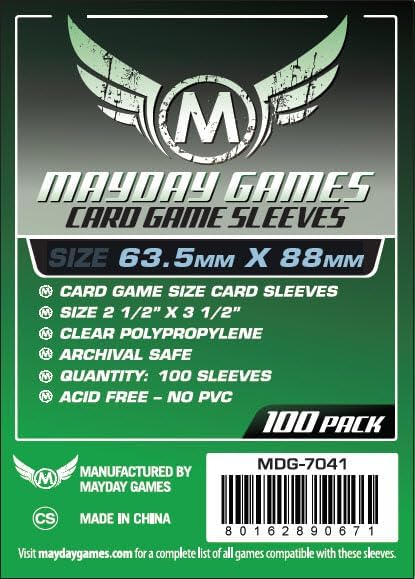 Mayday Games Robot Quest Arena -Standard Card Sleeve Bundle