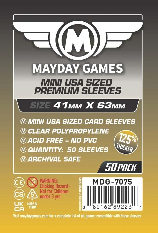 Mayday Games Eldritch Horror: Mountains of Madness Game Accessory- Premium Card Sleeve Bundle