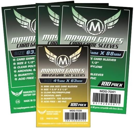 Mayday Games Hegemony -Standard Compatible Card Sleeve Bundle