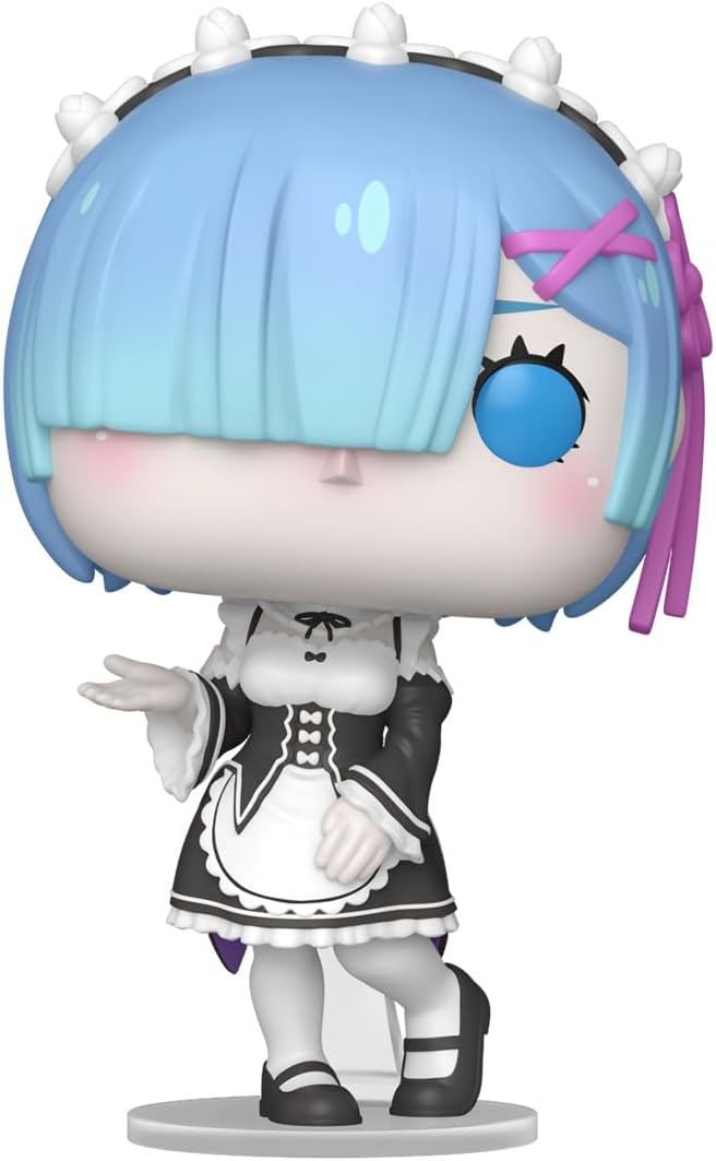 Funko Pop! Animation: Re: Zero - Rem - 1/6 Odds for Rare Chase Variant - Collectable Vinyl Figure - Gift Idea - Official Merchandise - Toys for Kids & Adults - Anime Fans
