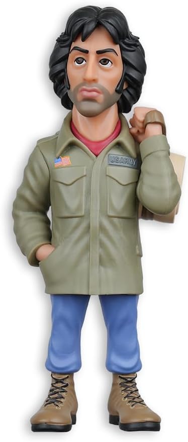 MINIX Bandai Collectible Figure, 12 cm, Rambo: Bridge Part I, Rambo Collectibles for Exhibition, Gift Idea, Toys for Kids and Adults, Movie Fans (MN18864)