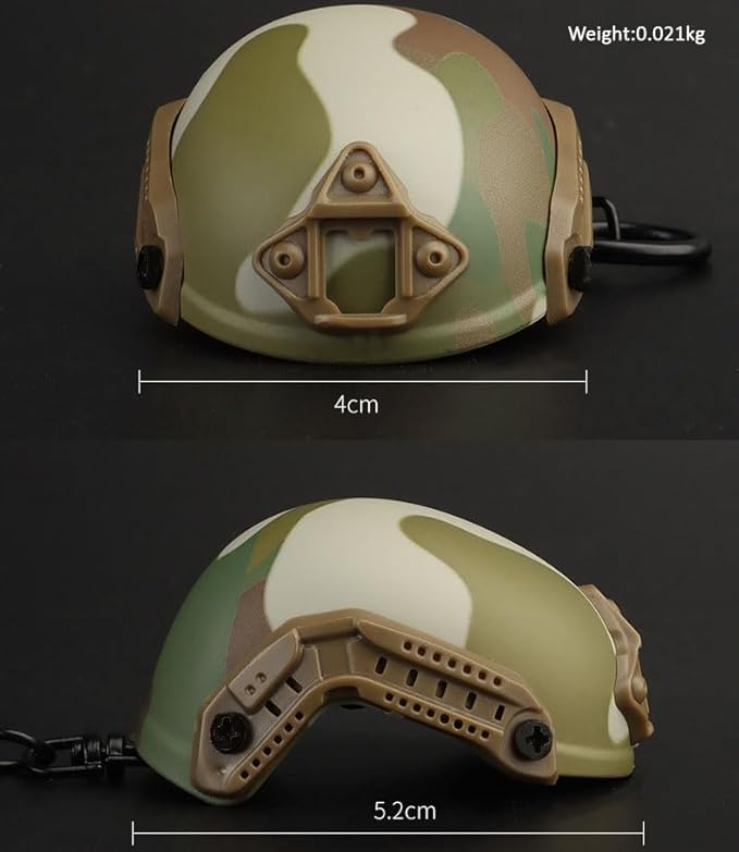 Mini Night Vision Sight Goggles NVG Shaped Keychain Key Ring Chain Creative Gift Collection Toy