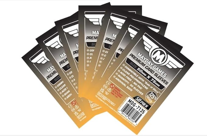 Mayday Games Through The Ages Game Accessory - Premium Card Sleeve Bundle