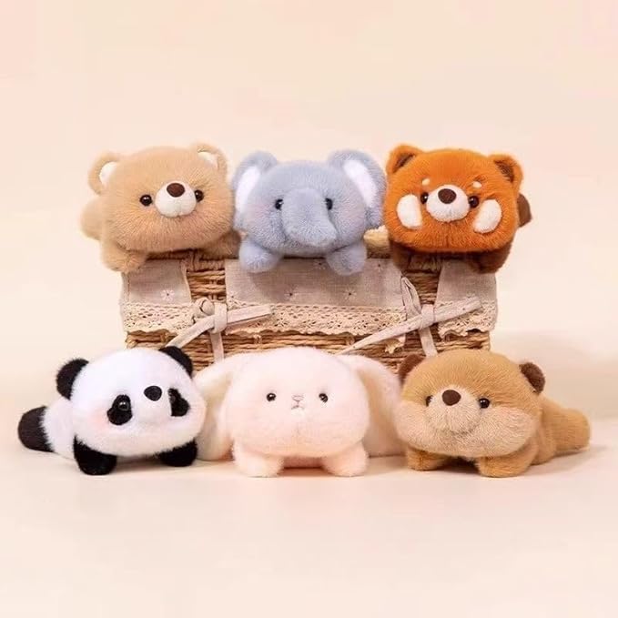 Otter Stuffed Animal Cute Plush Doll Toy 7 inch for Girls Boys Christmas (pa shuilan)