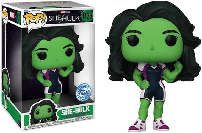 Funko Pop Jumbo Marvel She-Hulk Collectibles Figure Toy