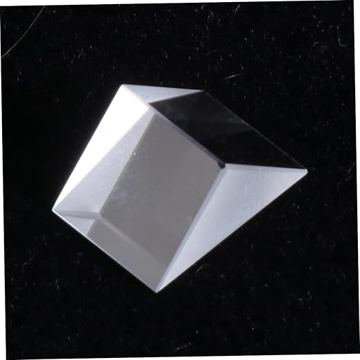 Educational Right Angle Prism for Boys and Learning Triangle Prism Mirror Right Angle Glass for Photography and Education