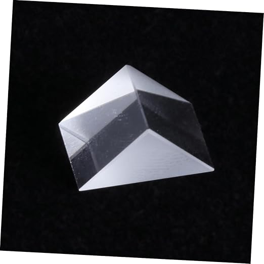 Educational Right Angle Prism for Boys and Learning Triangle Prism Mirror Right Angle Glass for Photography and Education