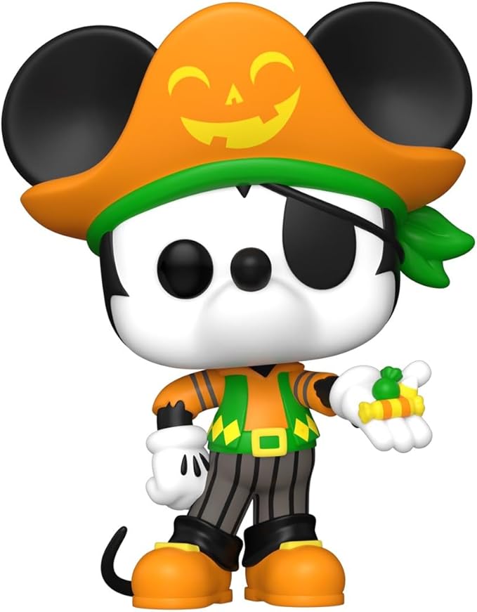 Funko POP! Disney: Halloween - Pirate Mickey Mouse - Disney Standard Characters - Collectable Vinyl Figure - Gift Idea - Official Merchandise - for Kids & Adults - Horror Fans