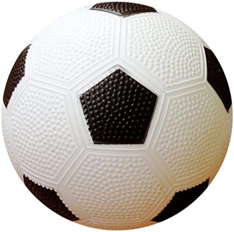AppleRound 4-Pack Sports Balls for Toddlers & Kids with Pump – 5-Inch Soccer Ball, Basketball, Playground Ball & 6.5-Inch Football – Soft Small Balls for Indoor/Outdoor Play (Ages 2-7)