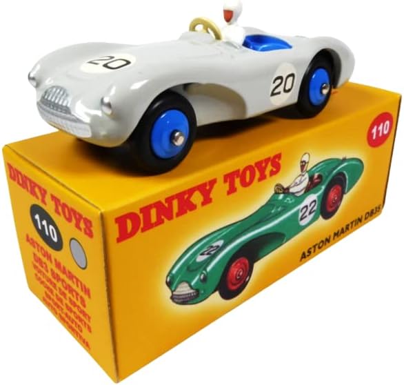 OPO 10 - Dinky Toys DeAgostini car Compatible with Aston Martin DB3 S Gray - 110