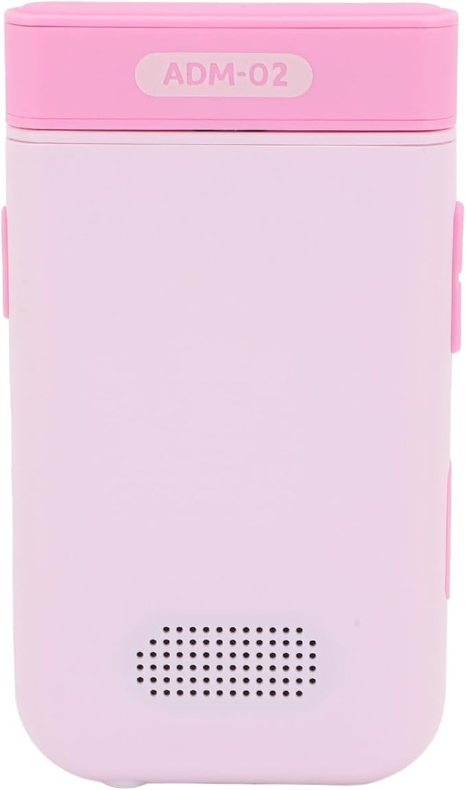 48MP 1080P HD Kids Smart Phone, 2.8in Touchscreen Camera with Autofocus, 180° Rotating Lens, Music Player, Games, Voice Recorder, for Boys Girls, with Carton Stickers (Pink Rabbit)