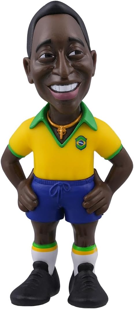 MINIX COLLECTIBLE FIGURINES - Sports Collectable 12 cm Figurine, Pele - Brasil 1ST KIT