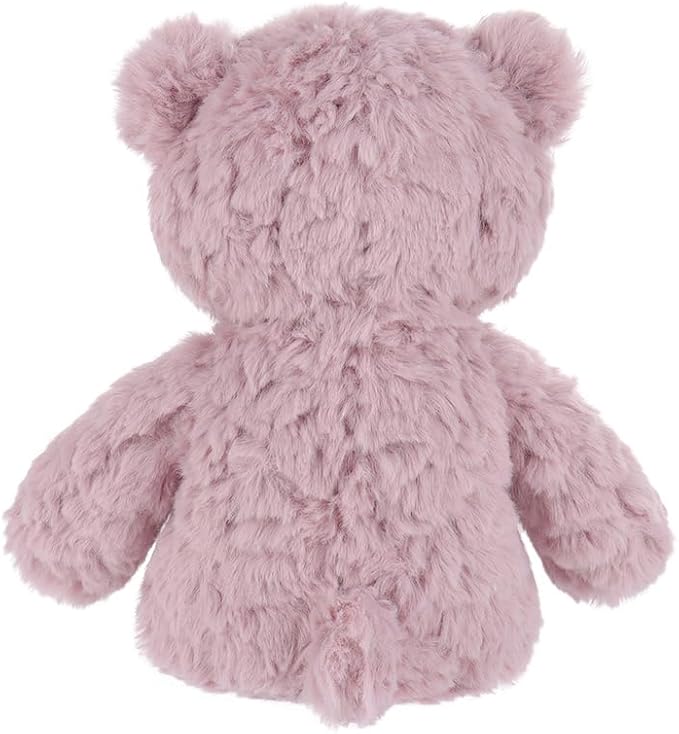 Apricot Lamb Toys Plush Pink Purple Flower Teddy Bear Stuffed Animal Soft Cuddly Perfect for Child 8 Inches