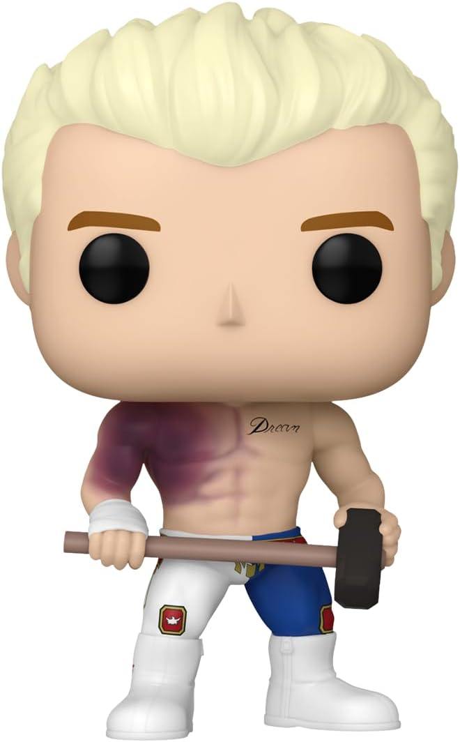 Funko POP! WWE: Cody Rhodes - (Hell in a Cell) - Collectable Vinyl Figure - Gift Idea - Official Merchandise - for Kids & Adults - Sports Fans - Model Figure for Collectors and Display