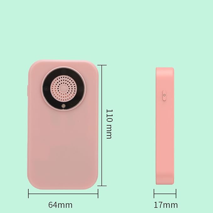 1080P, High Definition 48MP Digital Camera Camera 2.4inch Display Multifunctional Music Player Electronic Books for Child Imagination (Pinkish)