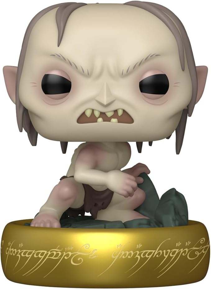 Funko Pop! Plus: The Lord of The Rings - Gollum - Glow in The Dark - Collectable Vinyl Figure - Gift Idea - Official Merchandise - Toys for Kids & Adults - TV Fans - Model Figure for Collectors