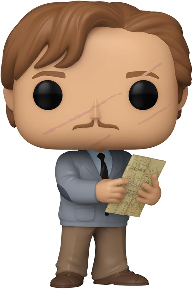 Funko POP! Movies: Harry Potter Prisoner of Azkaban - Remus Lupin with Map - Collectable Vinyl Figure - Gift Idea - Official Merchandise - for Kids & Adults - Movies Fans