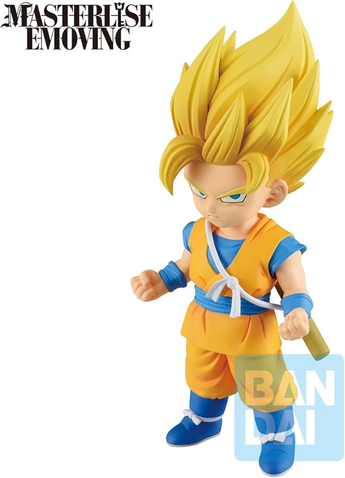 Ichibansho Figure - Dragon Ball DAIMA - Super Saiyan 2/Super Saiyan 3 Son Goku (mini) -Daima- Masterlise Collectible Statue