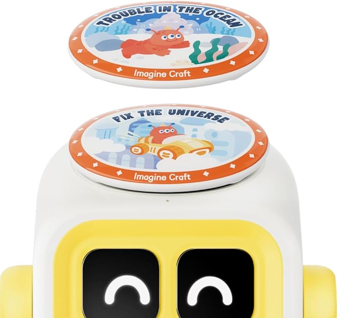 Imagine Craft Story Cards – Funny Little Monster’s Adventure 2-Pack, Customizable Learning Stories with Interactive Settings & Characters, Screen-Free Fun for Kids Ages 3-6(No Player)