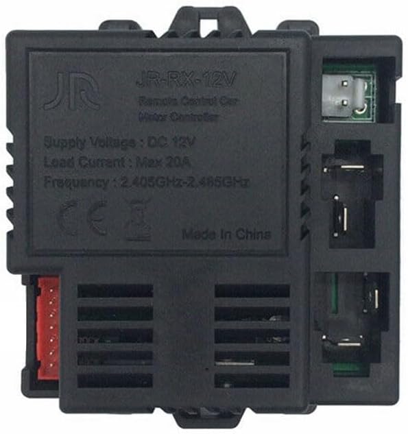 JR-RX-12V 6V 24V Electric Vehicle Receiver Module for Remote Control Toy Car Parts, RC 1, RC 2, RC 3, RC 4, JR-RX-6V, JR-RX-6V receiver, Children Electric Car Remote Control(JR-RX-12V B)