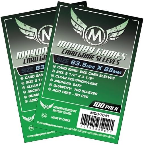 Mayday Games Robot Quest Arena -Standard Card Sleeve Bundle