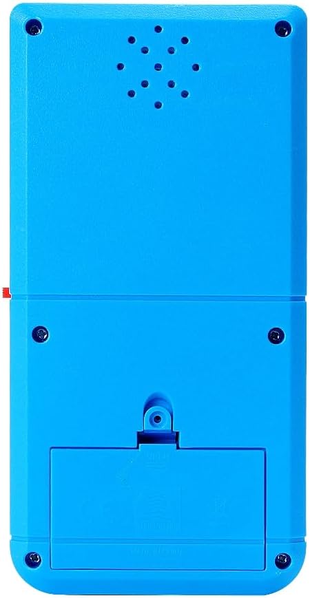 CZT Green Light Large Screen Retro Brick Game Console Built-in Classic Nostalgic Puzzle 999 in 1 Block Game Room/Outdoor/Travel Good Partner Children/Student Gifts (Blue)