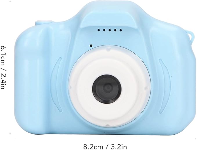 Kids Camera, 2.0in Screen Digital Video Camera USB Charging 400mAh Portable Children Camera Toy for Boys Girls, Christmas Birthday Festival Gifts for Kids, Support 32GB SD