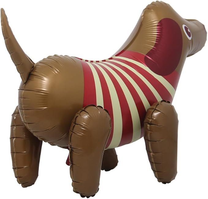 4D Walking Balloons Animal Foil Balloon Lion Panda Alpaca Turtle Cow Horse hippo leopard Ballon Jungle Forest Zoo Theme Baby Shower Birthday Party Supplies (4D Dachshund)