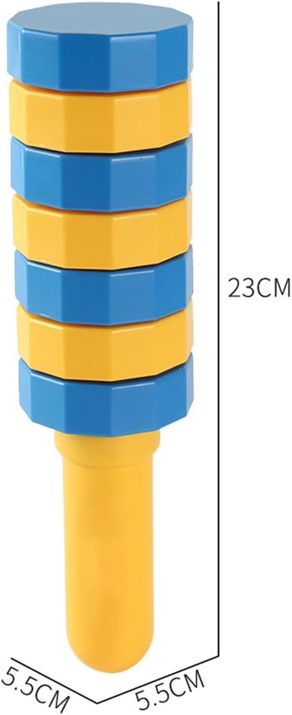 Handheld Wooden Balancers, Wooden Balance Challenge Set, Hand Eye Coordination Sensory Balance Toy for Kids, Coordination & Motor Skills, Encourages Creative Play & Patience