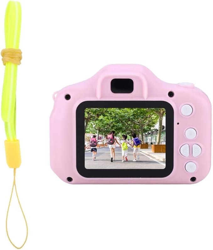 1080P Kid Camera, Children's Digital X2 Mini Portable Kid Video Camera, for Girls Birthday Birthday Christmas New Year Gift Children Toys Gifts()