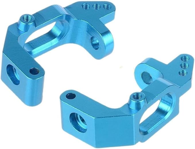 Blue Aluminium Stainless Steel Rc Car Upgrade Kit for Models Lightweight Spare Parts for Remote Control Vehicle Enhancement