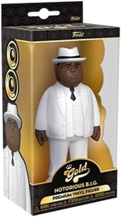 Funko POP Pop! Vinyl Gold: Biggie Smalls - White Suit 5" Multicolor Standard 56715