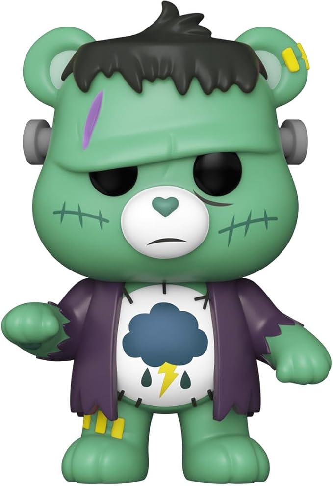 Funko Pop Movies: Universal Monsters X Care Bears - Grumpy Bear As Frankenstein - Collectable Vinyl Figure - Gift Idea - Official Merchandise - Toys for Kids & Adults - Horror Fans