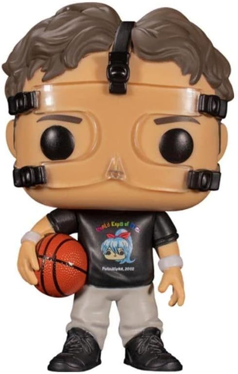 Funko Pop! The Office Dwight Schrute Basketball #1103 Exclusive with Chalice Collectibles Pop Protector Case