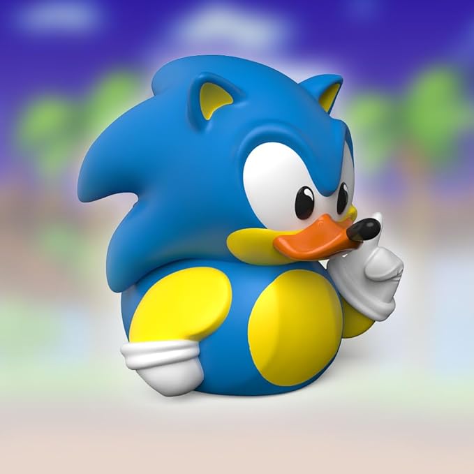 TUBBZ Boxed Edition Sonic Collectible Vinyl Rubber Duck Figure - Official Sonic The Hedgehog Merchandise - Action TV, Movies & Video Games
