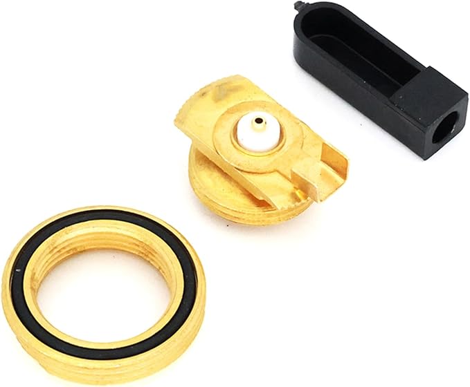 NMO Antenna Mount Repair KitsComplete 3/4" Hole Mount Coaxial Connector Stable Transmission for Vehicle NMO Antenna Mount Brass Contact Pin Insulator Repair Kits Complete 3/4" Hole
