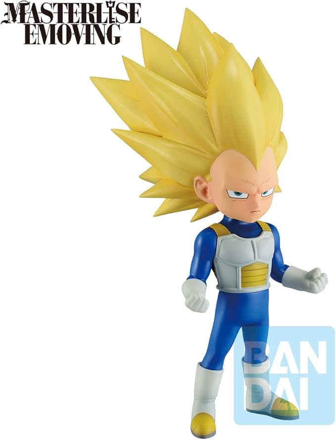 Ichibansho Figure - Dragon Ball DAIMA - Super Saiyan 2/Super Saiyan 3 Vegeta (mini) -Daima- Masterlise Collectible Statue