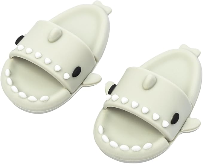 Clothing Shark Summer Sandals for Dolls - Open-Toe Slippers, Cute Accessories Easter Gifts for Photography, Display & Collectors Age Limit 15+ Easter Gifts(White)