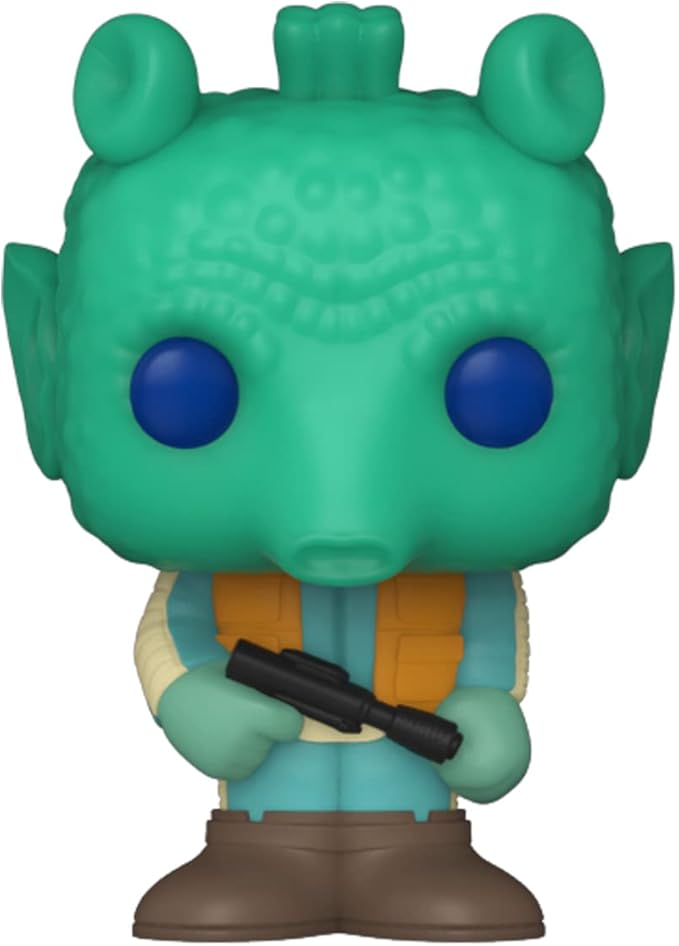 Funko Bitty POP! Star Wars - Han Solo, 4-Pack - Han Solo, Chewbacca, Greedo and A Surprise Mystery Mini Figure - 0.9 Inch (2.2 Cm) Collectable - Stackable Display Shelf Included - Gift Idea