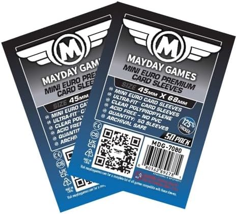 Mayday Games Power Grid: The Stock Companies Game Accessory- Premium Card Sleeve Bundle